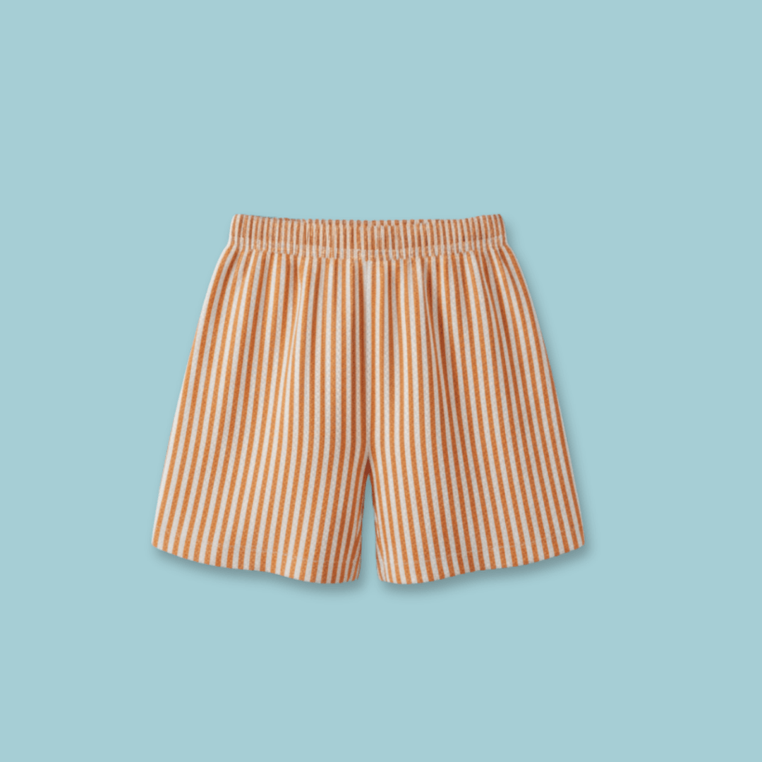 Beach Day - Seersucker T-Shirt & Shorts for Boys