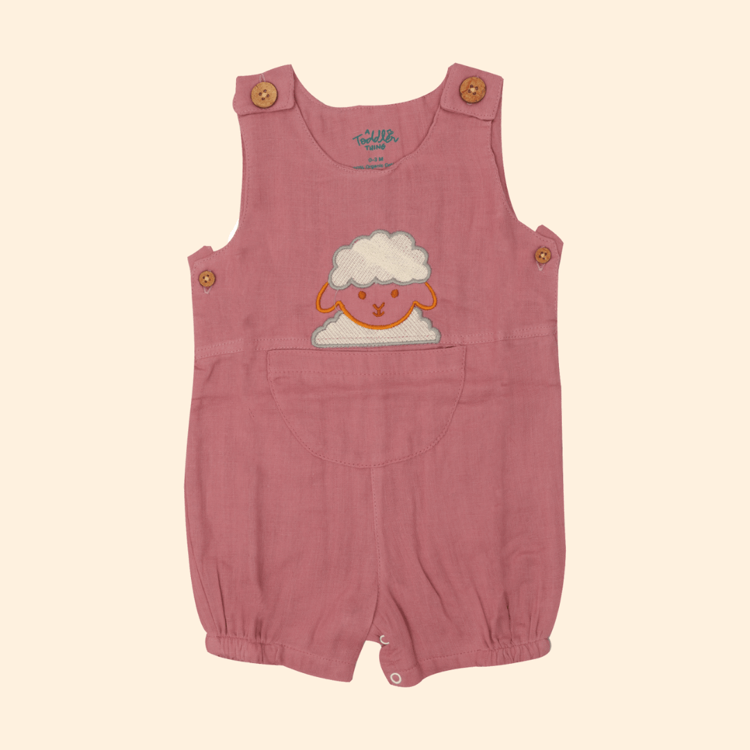 Yellow Bud - Muslin Crinkled Romper