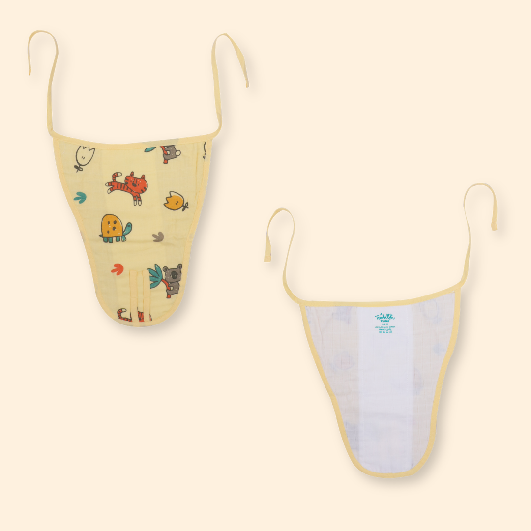 Muslin Nappies Combo Edition 2 - (Pack of 5)