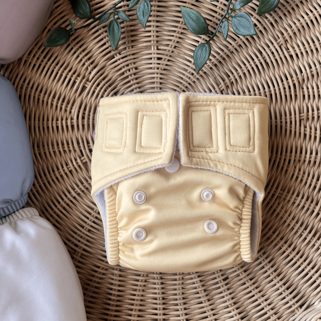 Aqua Blue - Newborn Diaper - Pack of 2