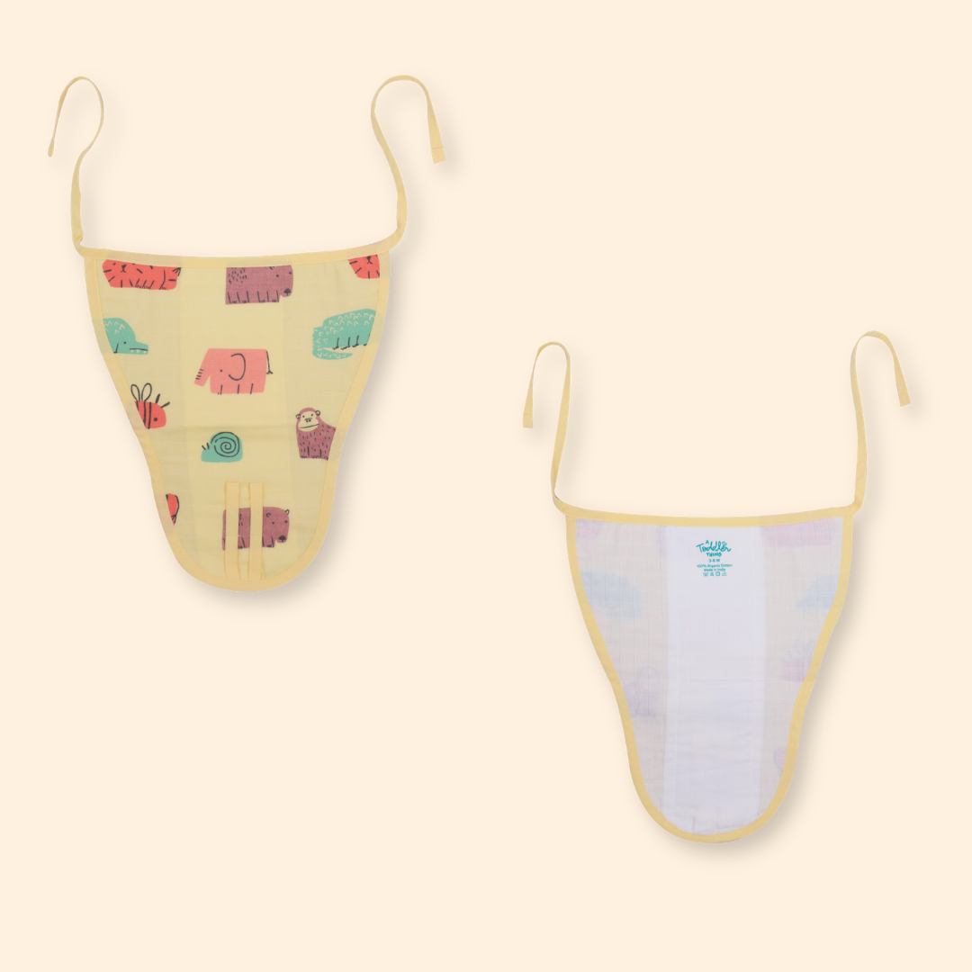 Muslin Nappies Combo Edition 2 - (Pack of 5)