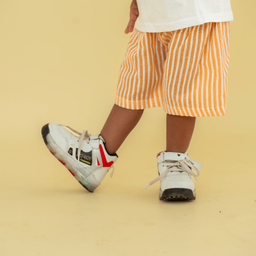 Beach Day - Seersucker T-Shirt & Shorts for Boys