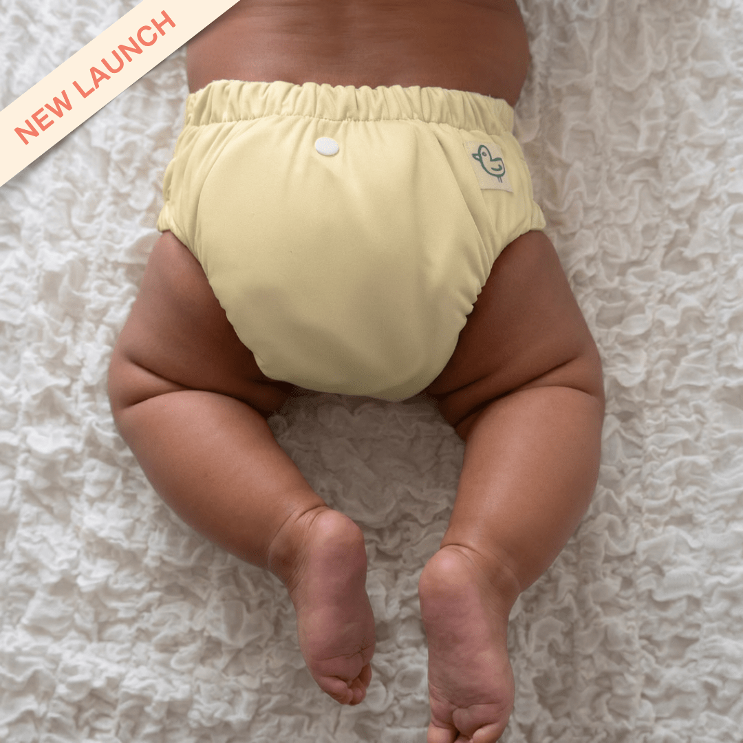 Aqua Blue - Newborn Diaper - Pack of 2