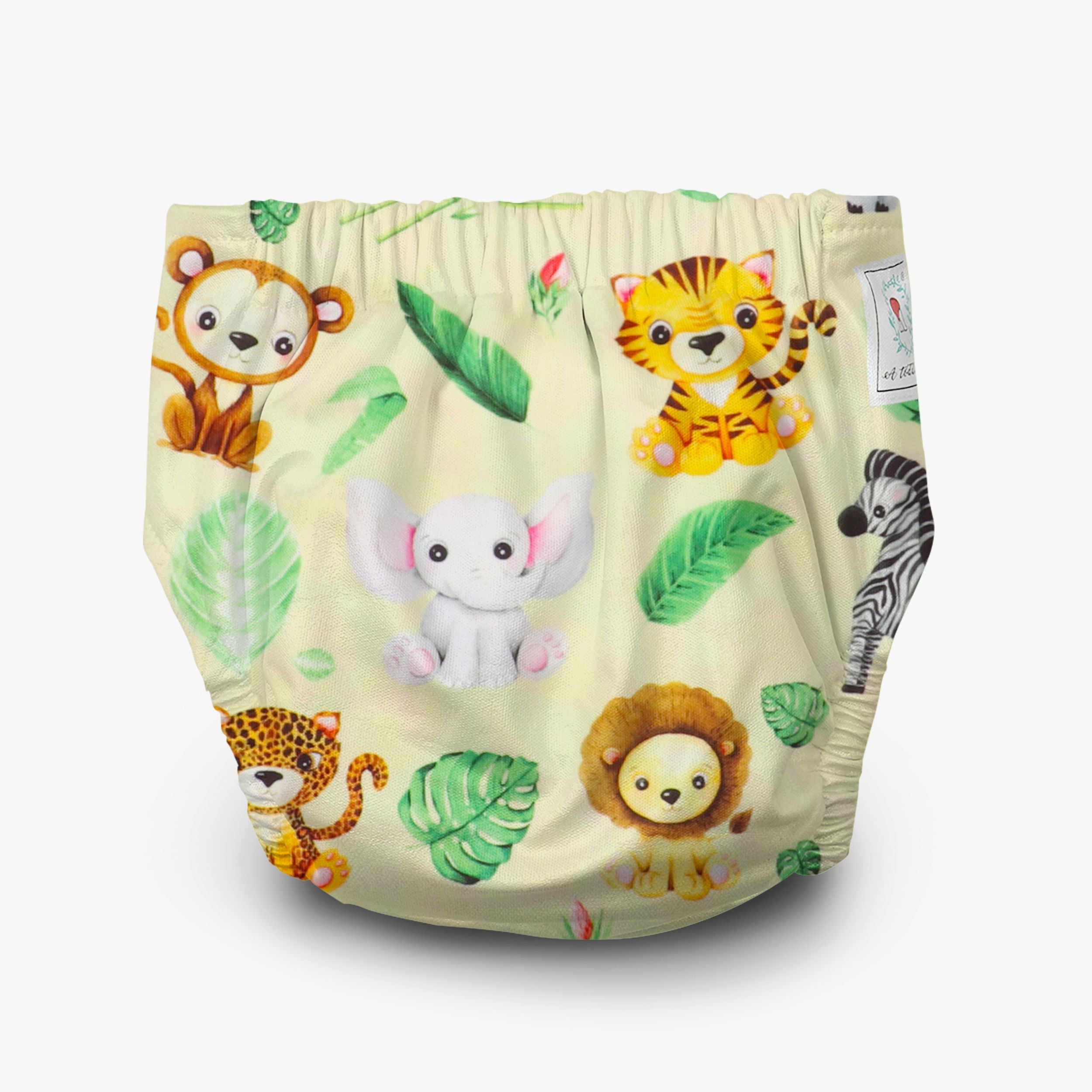 Jungle Safari - Newborn Diaper With 1 Insert (2.5kgs-6kgs)