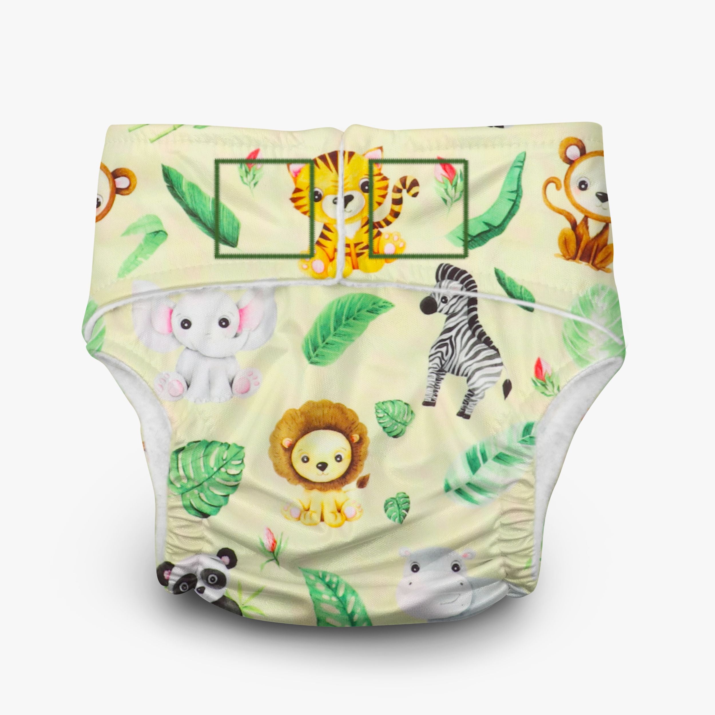 Jungle Safari - Newborn Diaper With 1 Insert (2.5kgs-6kgs)