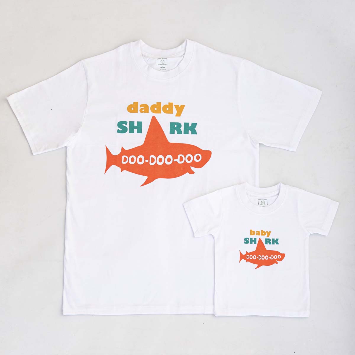 Dad and Me Shark T-shirts