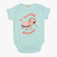 Turtely Blue - Cotton Romper for Babies
