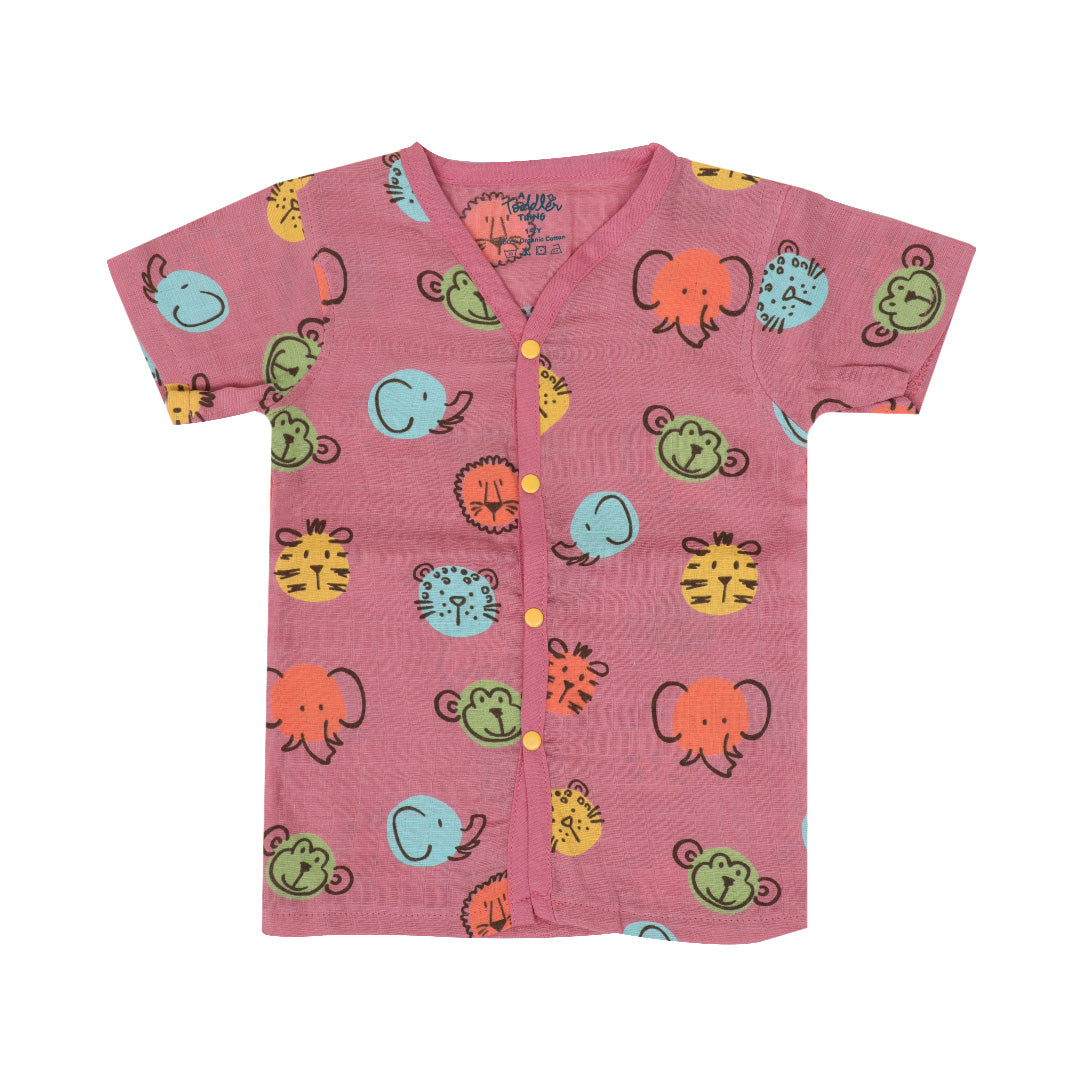 Jungle Hideout - Muslin Sleep Suit for babies and kids (Unisex)