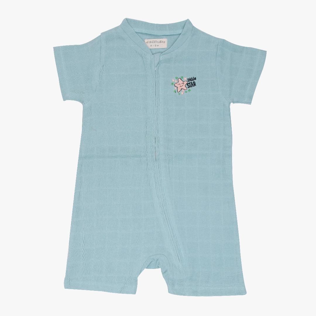 Blue Star - Half Sleeve Jumpsuit