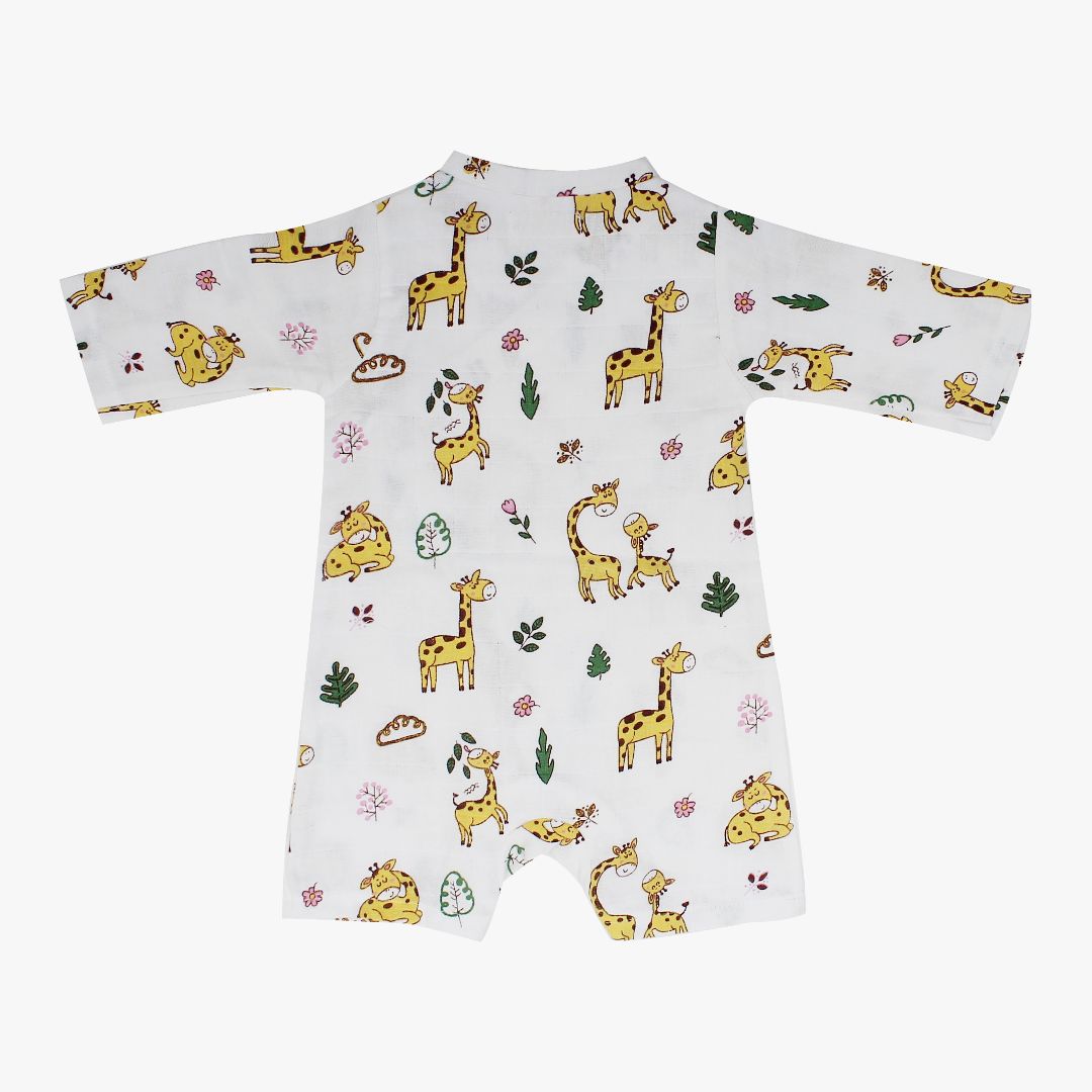 Happy Giraffe - Full Sleeve Knot Jumpsuit