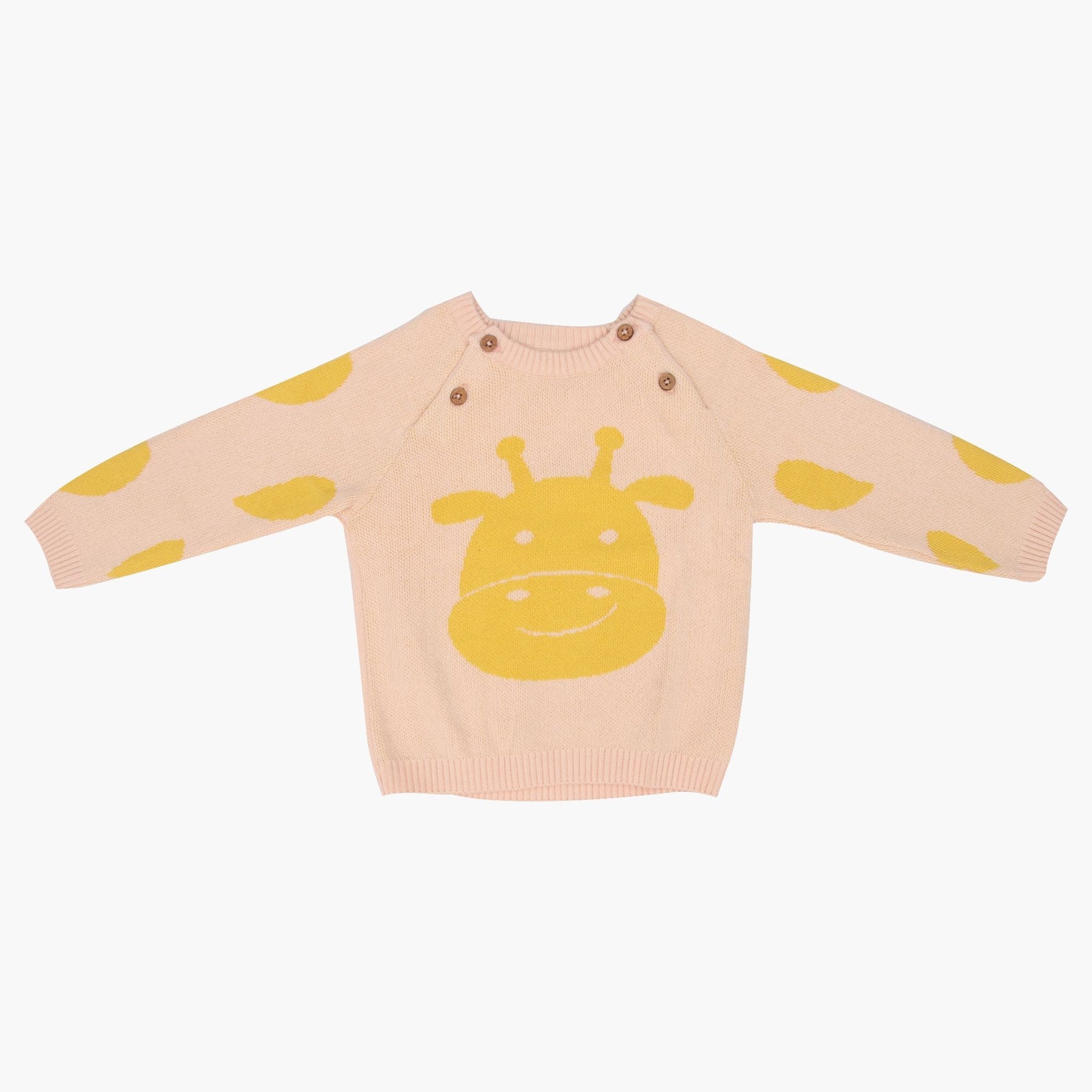 🎁 A Toddler Thing Full Sleeve Sweaters - 4-5 Y / Gentle Giraffe
