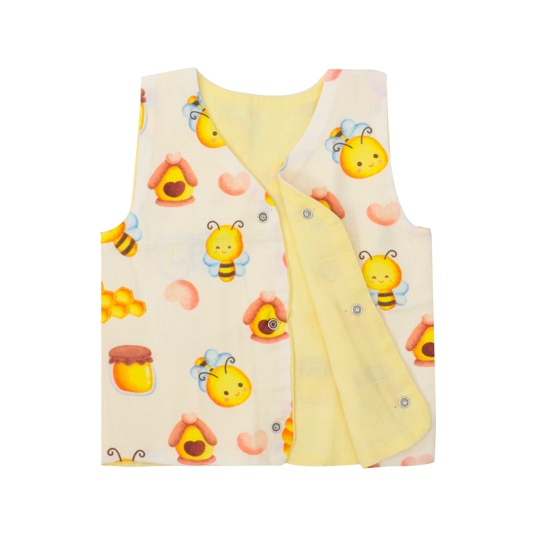 Barneys Bridge - Reversible Muslin Jabla (Pack of 2)