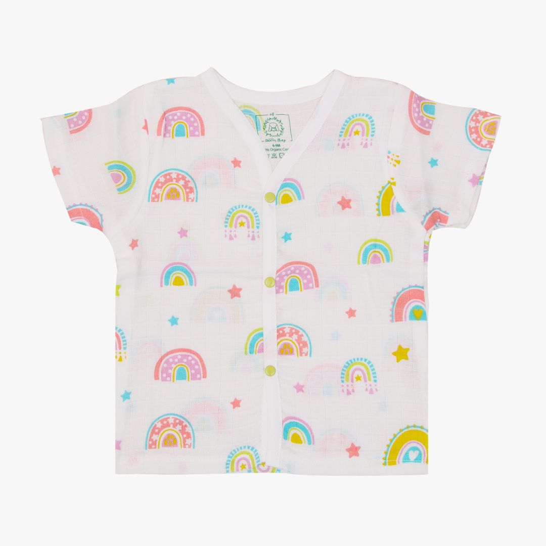 Unicorn Rainbow - Muslin Sleep Suit for babies and kids(Unisex)