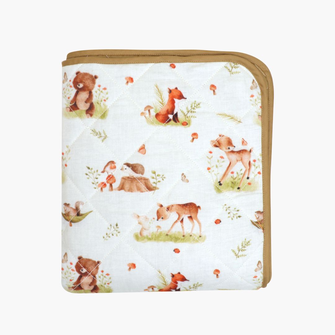 Wintertime Wonders - Muslin Quilt for newborn babies to 5 years
