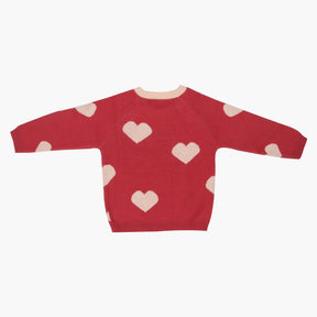 Heart Melt  Full Sleeve Sweater For Babies 