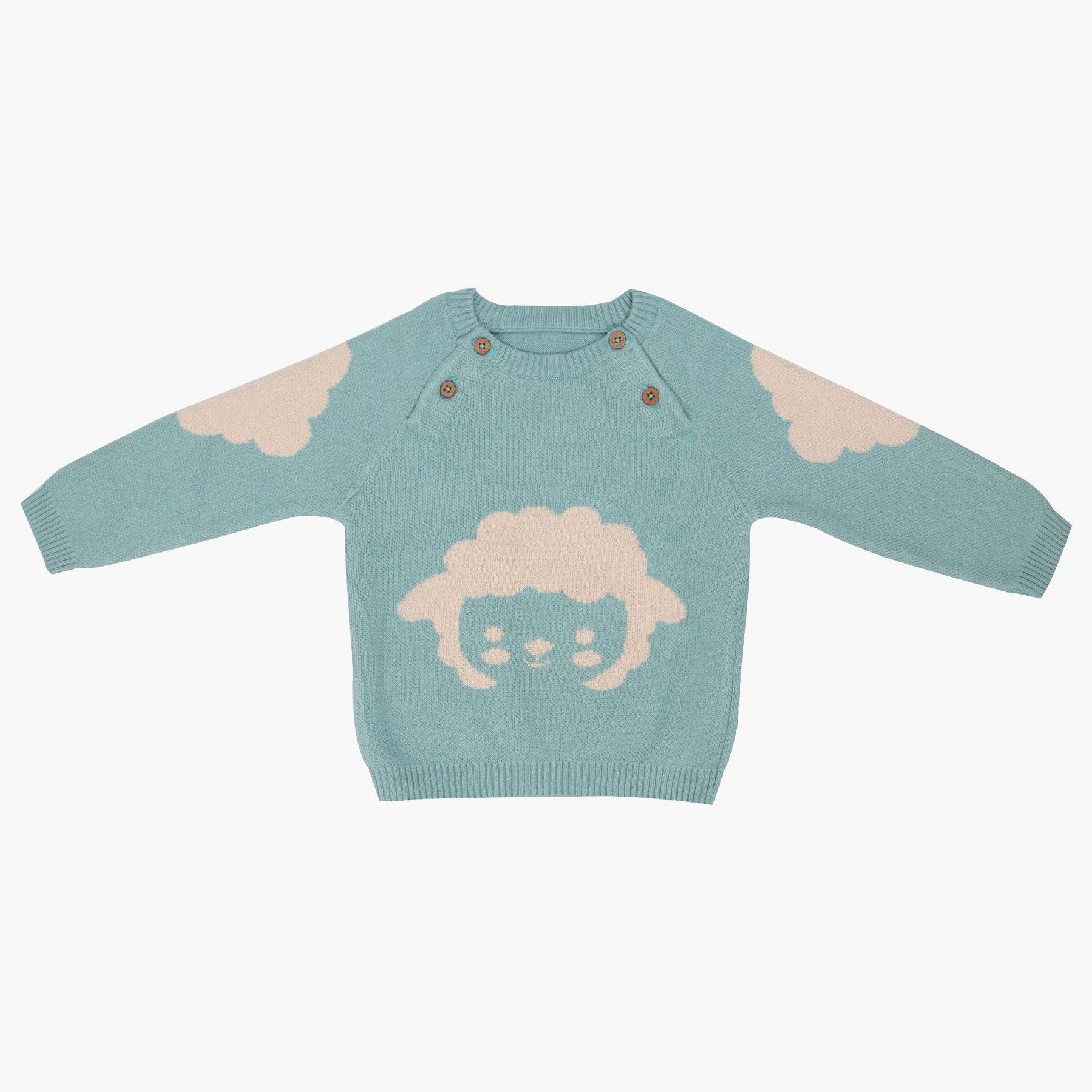 🎁 A Toddler Thing Full Sleeve Sweaters - 4-5 Y / Sheepish Charm
