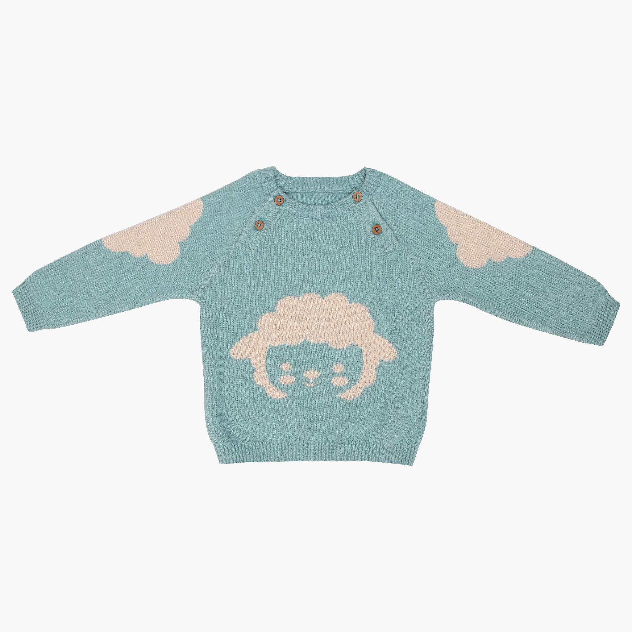🎁 A Toddler Thing Full Sleeve Sweaters - 4-5 Y / Sheepish Charm