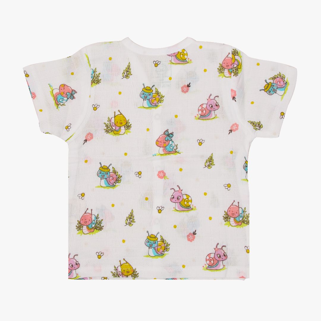 Snail Mail - Muslin Sleep Suit for babies and kids (Unisex)