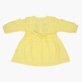 Kids Sun Rider Full Sleeve Muslin Frock