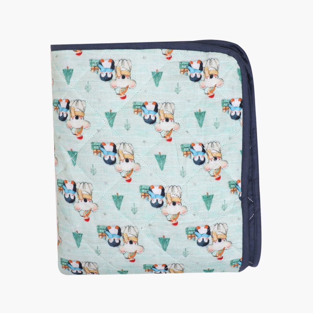 Owl Dreams - Muslin Quilt for newborn babies to 5 years