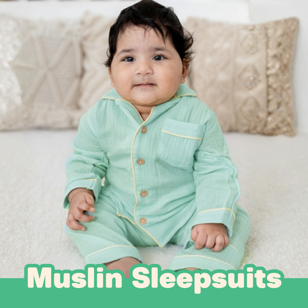 Muslin Sleepsuits