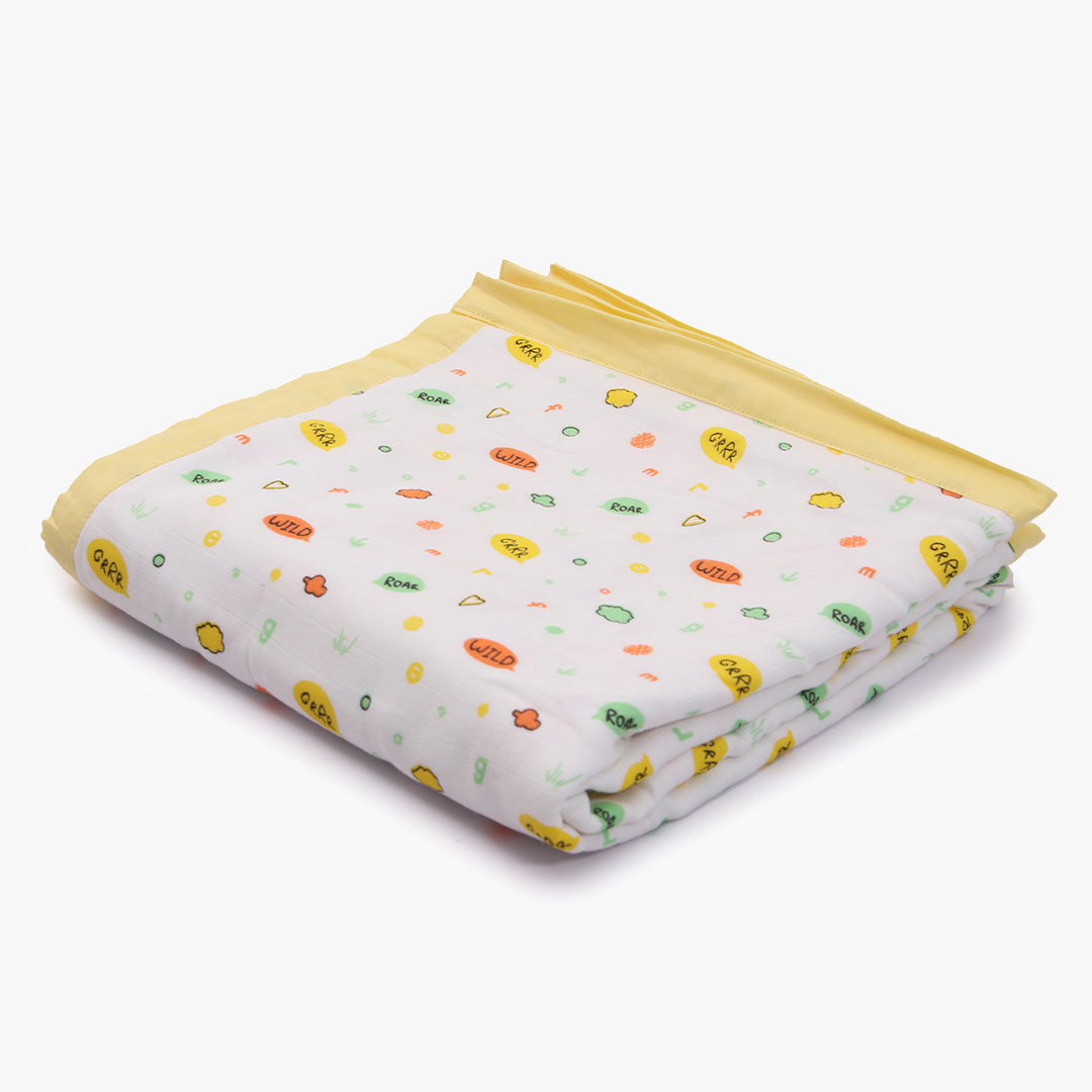 Jungle - Reversible Cotton Blanket/Quilt