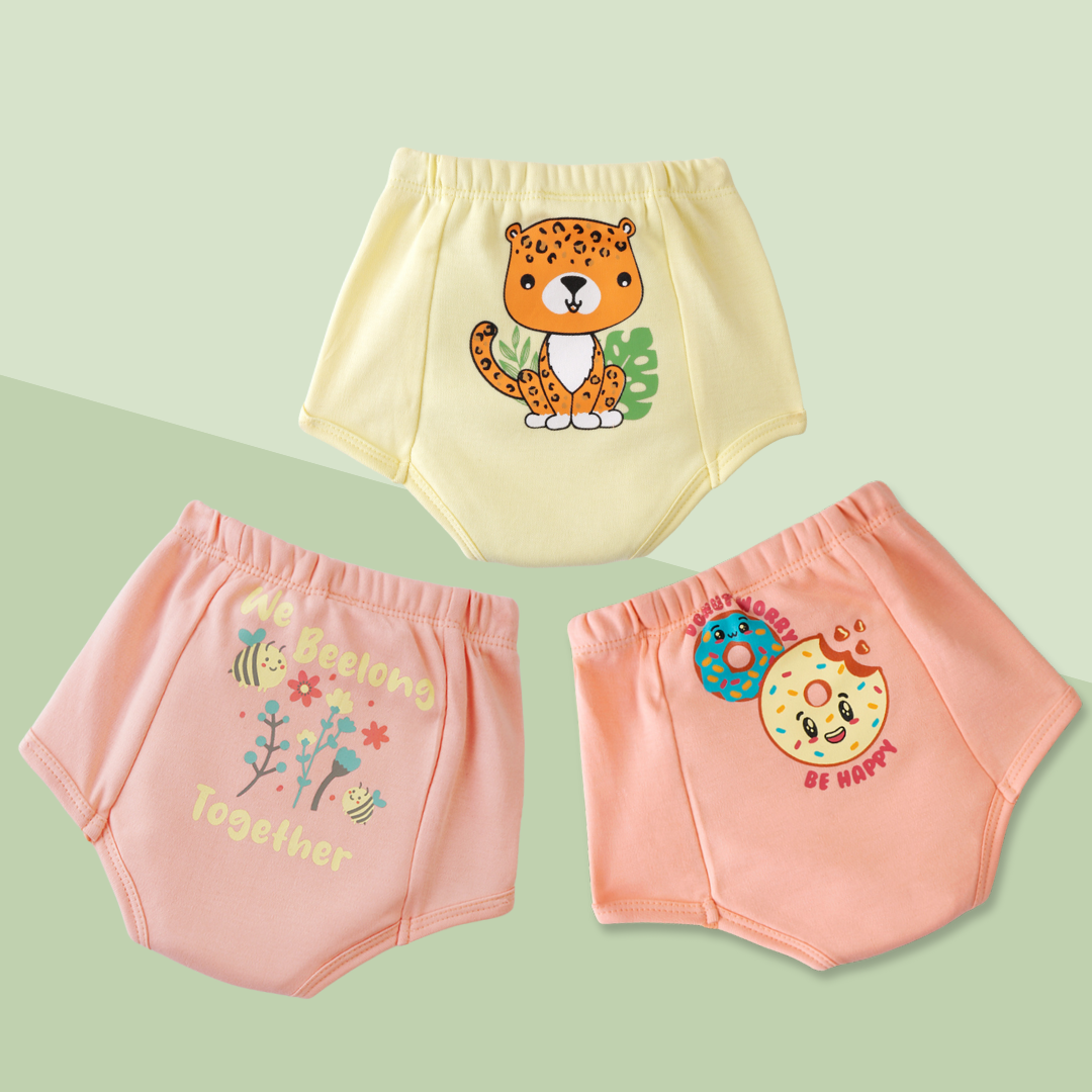 3-4 Years (Pack of 3)  - Ultra Undies - Baby Padded Underwear