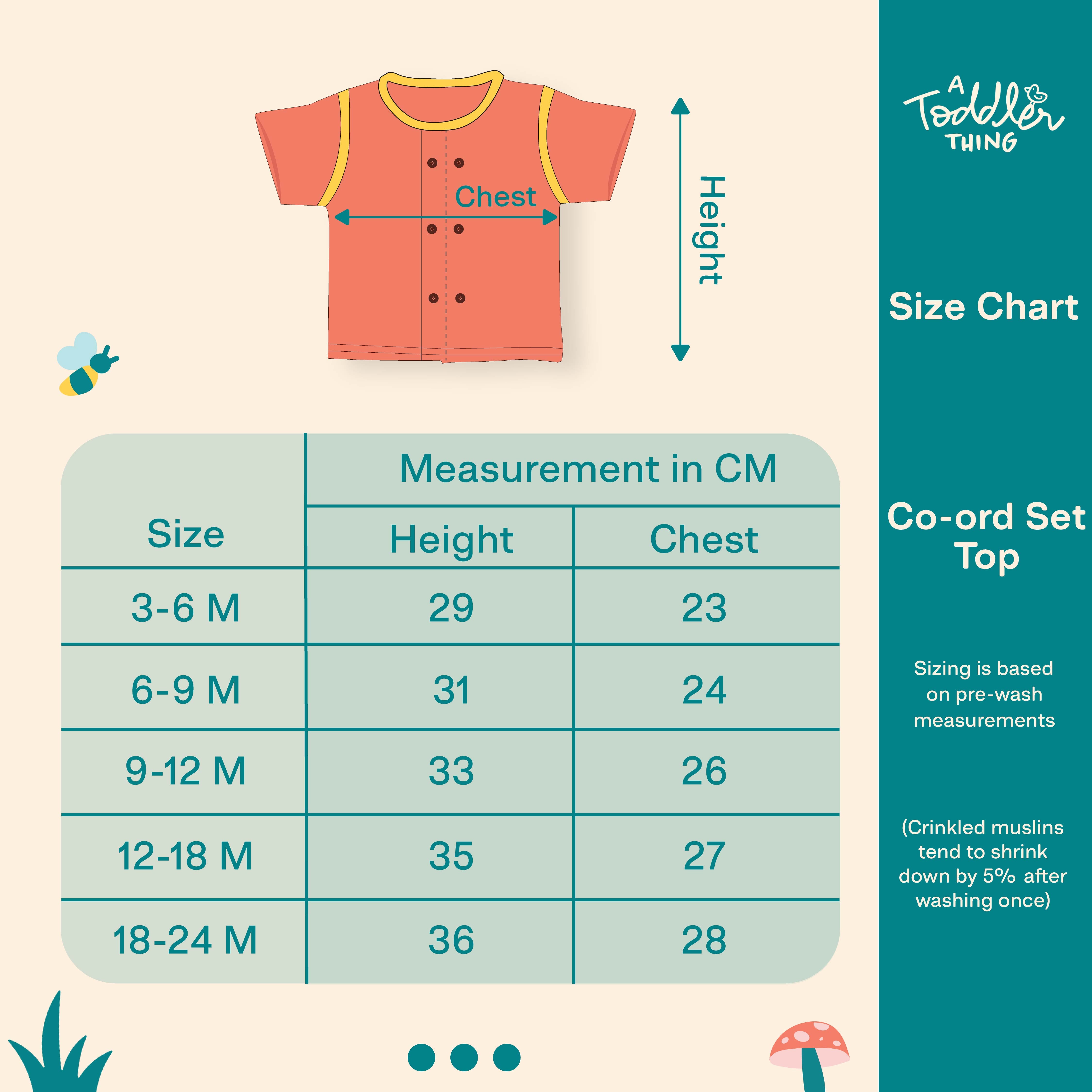 Woofie - Crinkled Muslin Co-ord Set