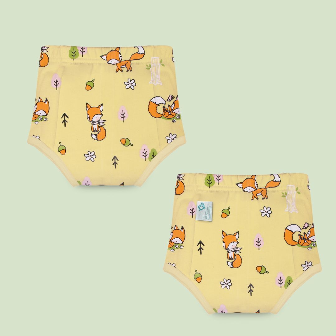 Zebra Crossing Crew (Pack of 5) - Ultra Undies Baby Padded Underwear