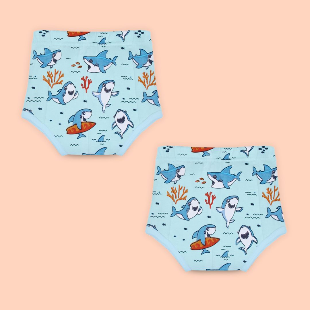 Critter Crew (Pack of 5)  - Ultra Undies - Baby Padded Underwear