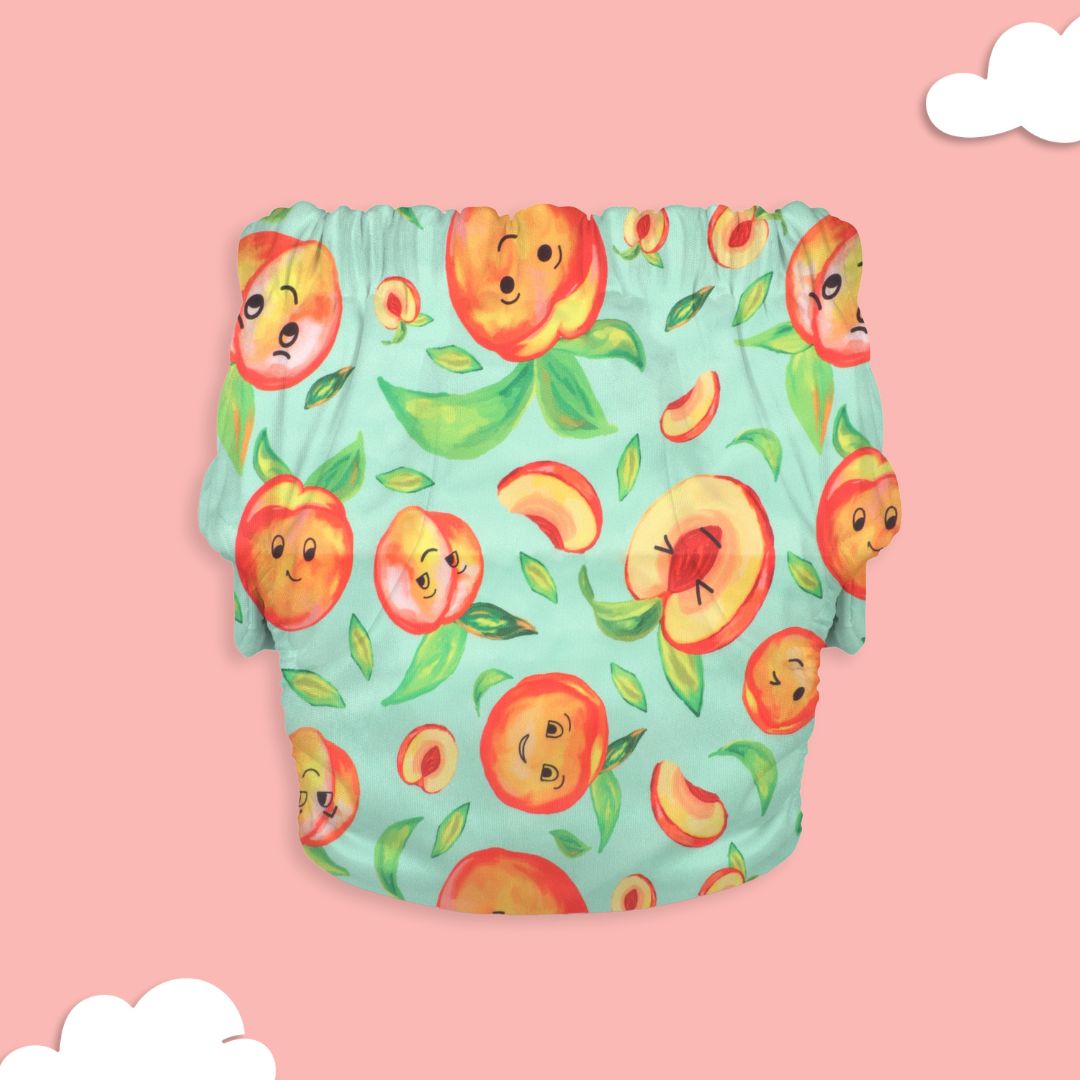 Indigo - Newborn Cloth Diaper 2.0 with 1 cotton Insert (2 kg - 5 kg)