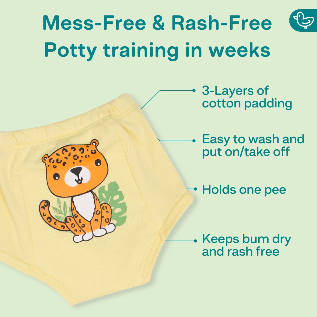 3-4 Years (Pack of 3)  - Ultra Undies - Baby Padded Underwear