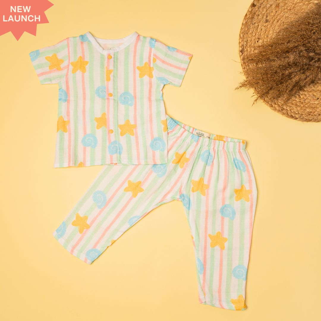 Toucan Punch - Muslin Sleep Suit for babies and kids (Unisex)