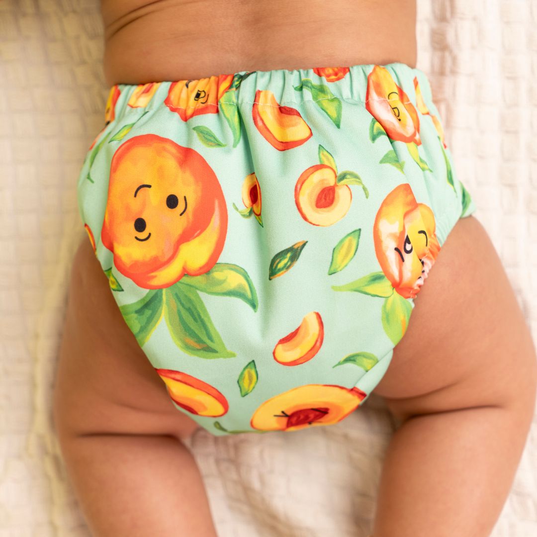 Indigo - Newborn Cloth Diaper 2.0 with 1 cotton Insert (2 kg - 5 kg)
