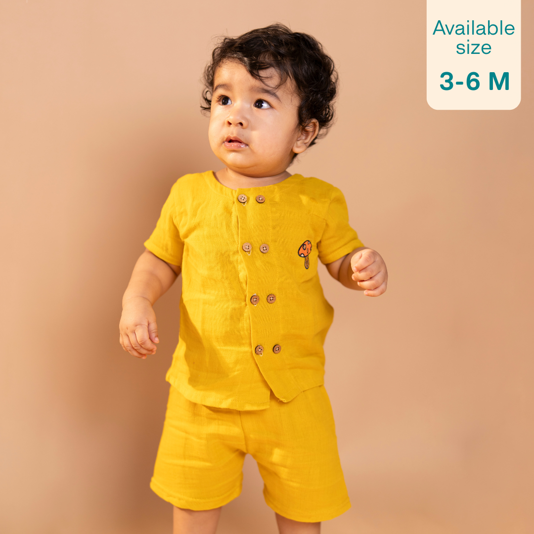 Honey Shroom - Muslin Co-ord Set