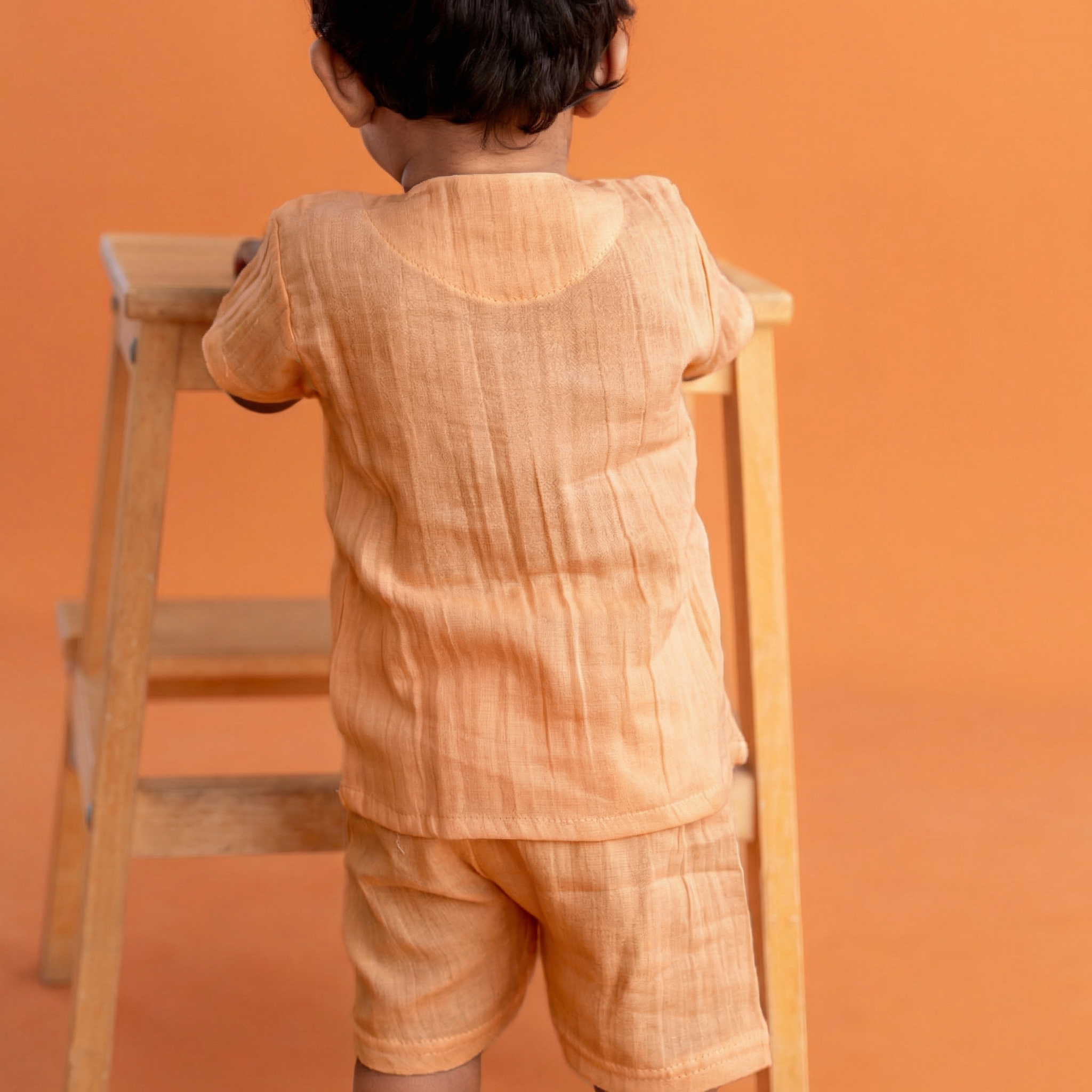 Lil Koala - Crinkled Muslin Co-ord Set