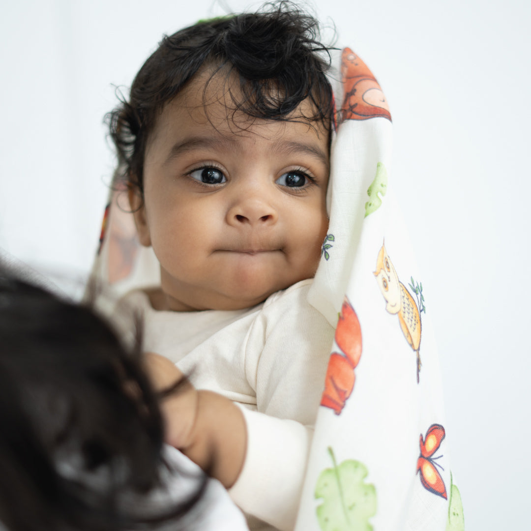 Zooland - Organic Muslin Aloe Vera Towel