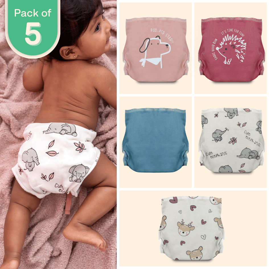 Cheerful Five - Ultra Nappies 2.0 (Pack of 5)