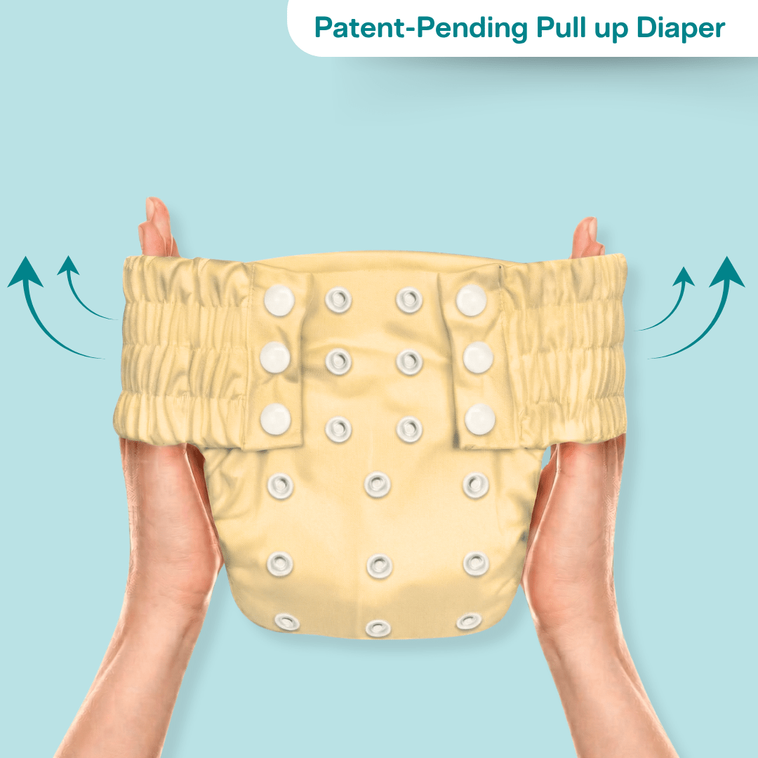 Mauve & Blue - Ultra Diaper - Pack of 2