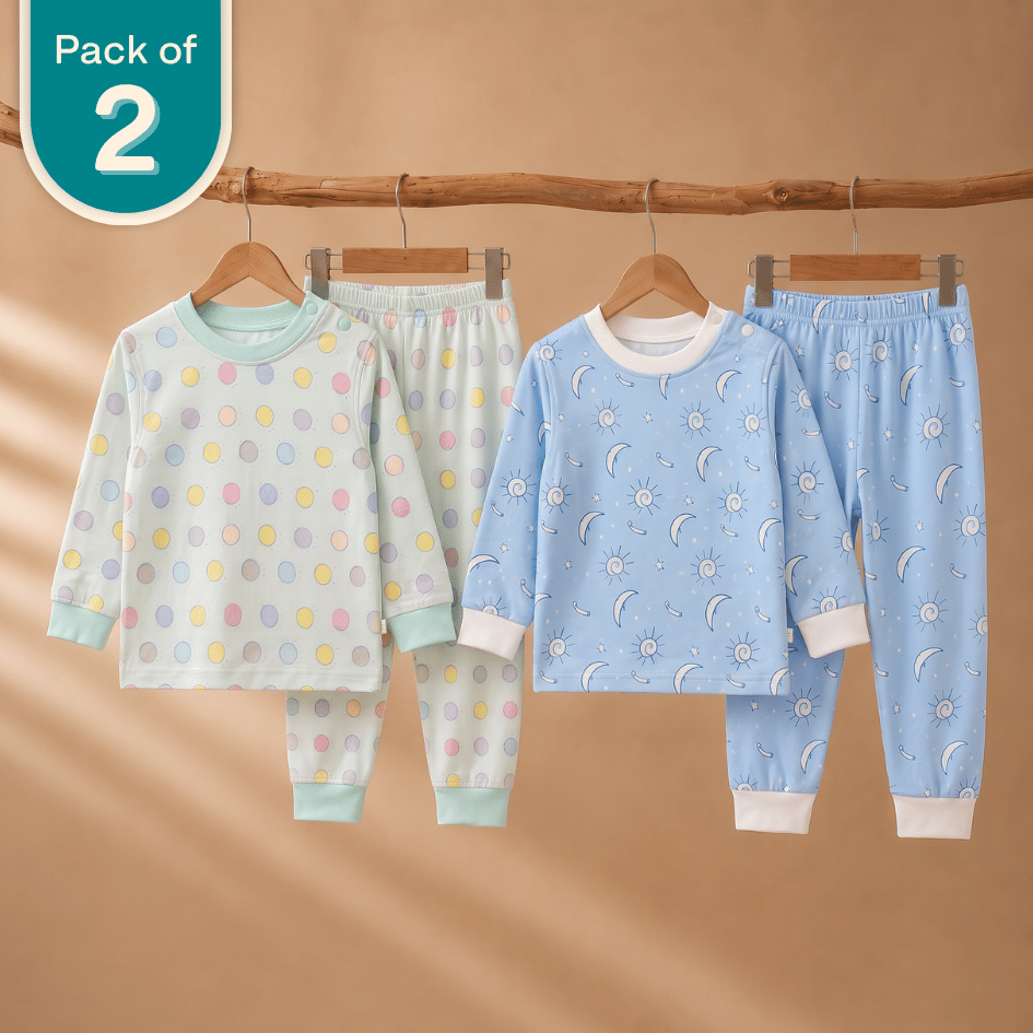 Rosy Petals - Modal Loungewear (Pack 2)