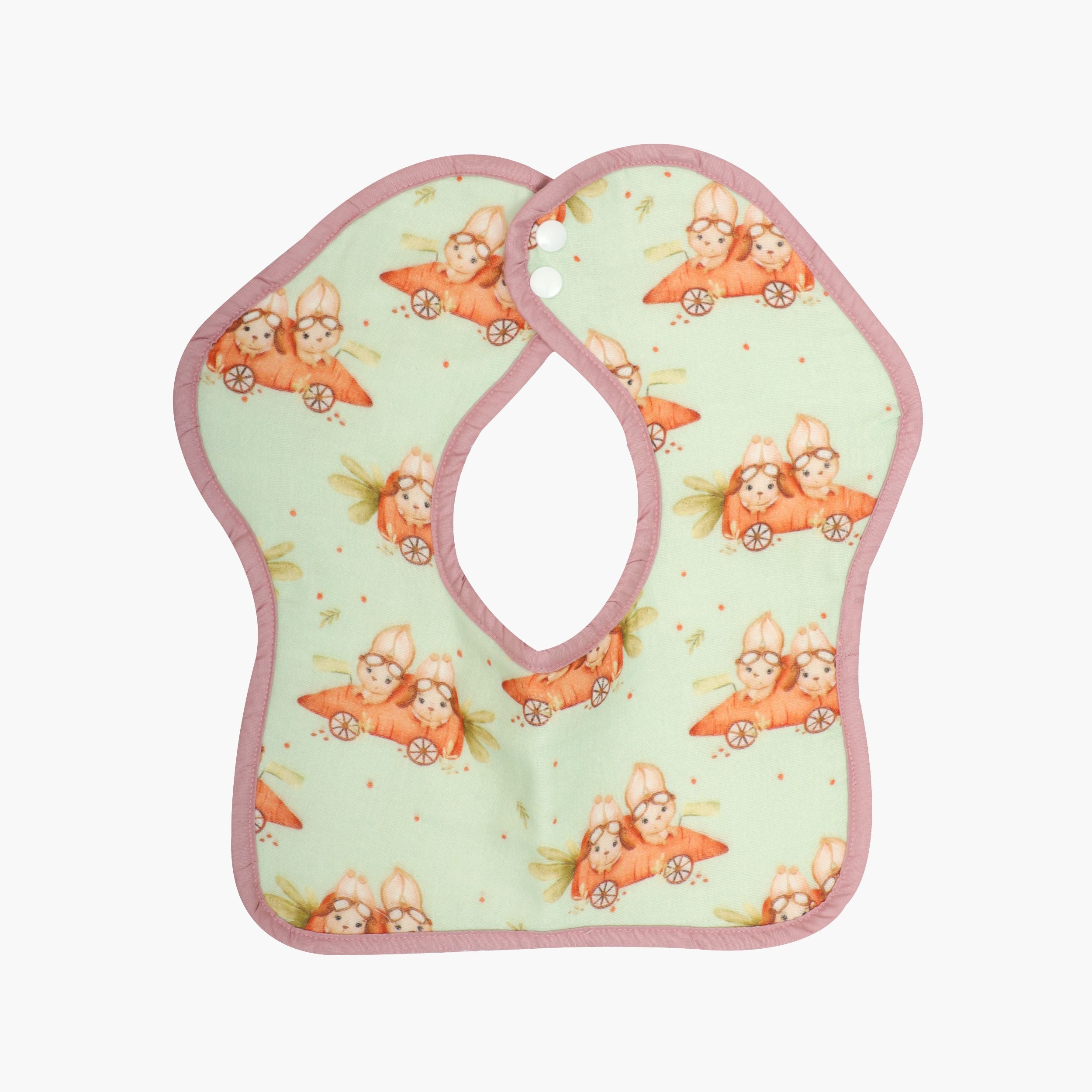 Owl Dreams  - Muslin Bib ( 6 - 12 Months )
