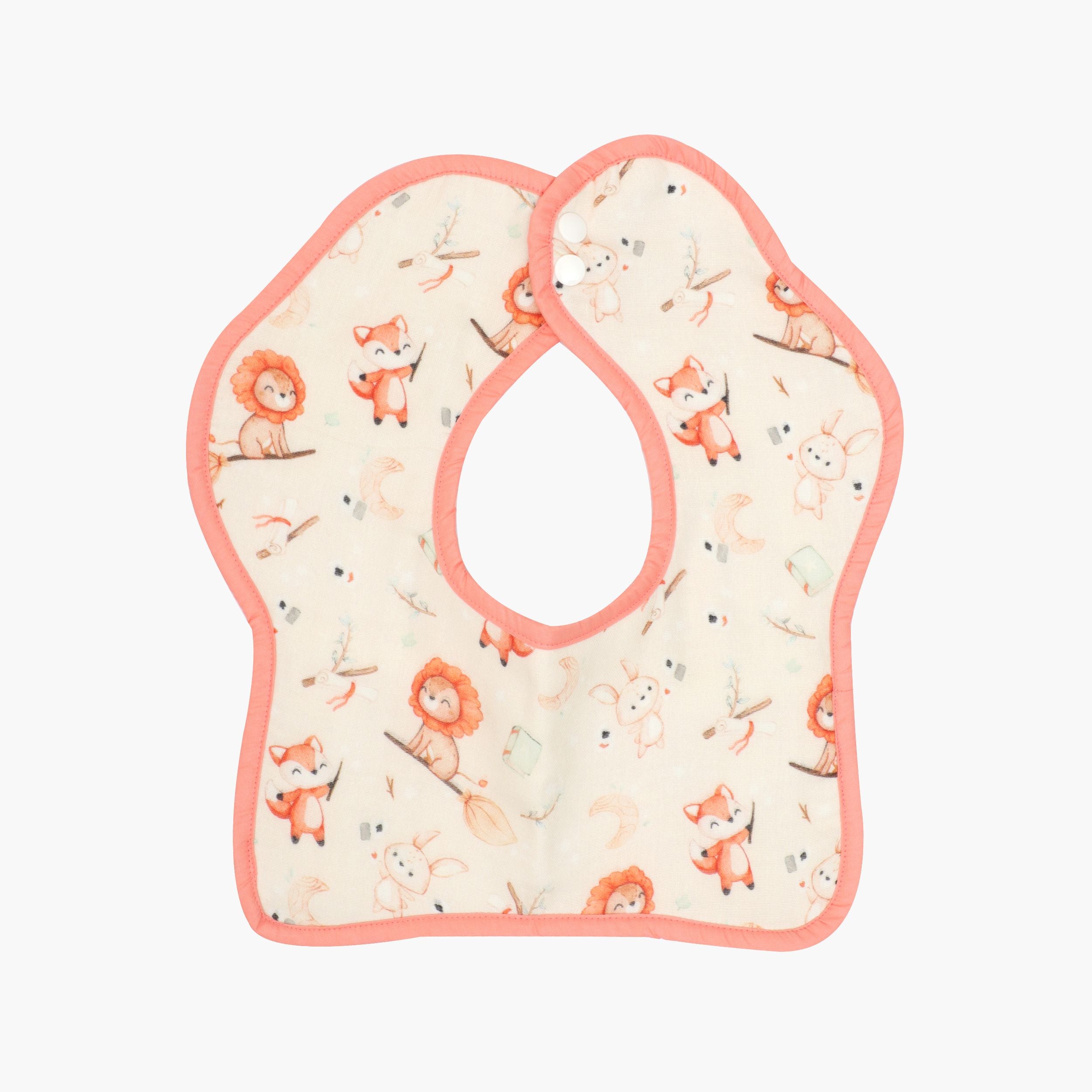 Owl Dreams  - Muslin Bib ( 6 - 12 Months )