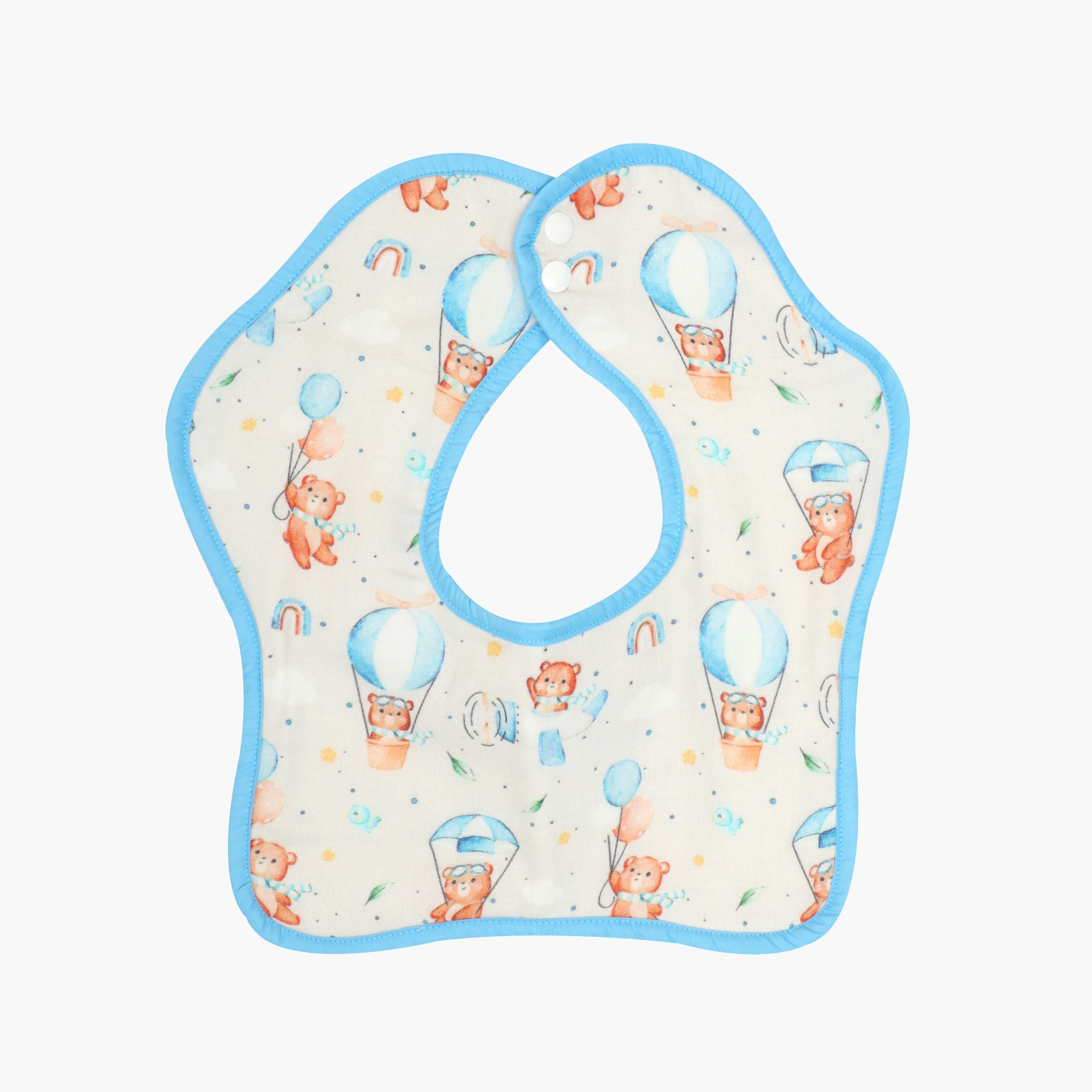 Owl Dreams  - Muslin Bib ( 6 - 12 Months )