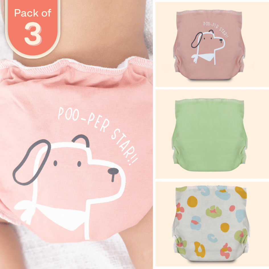 Happy Pup - Ultra Nappies 2.0 (Pack of 3)