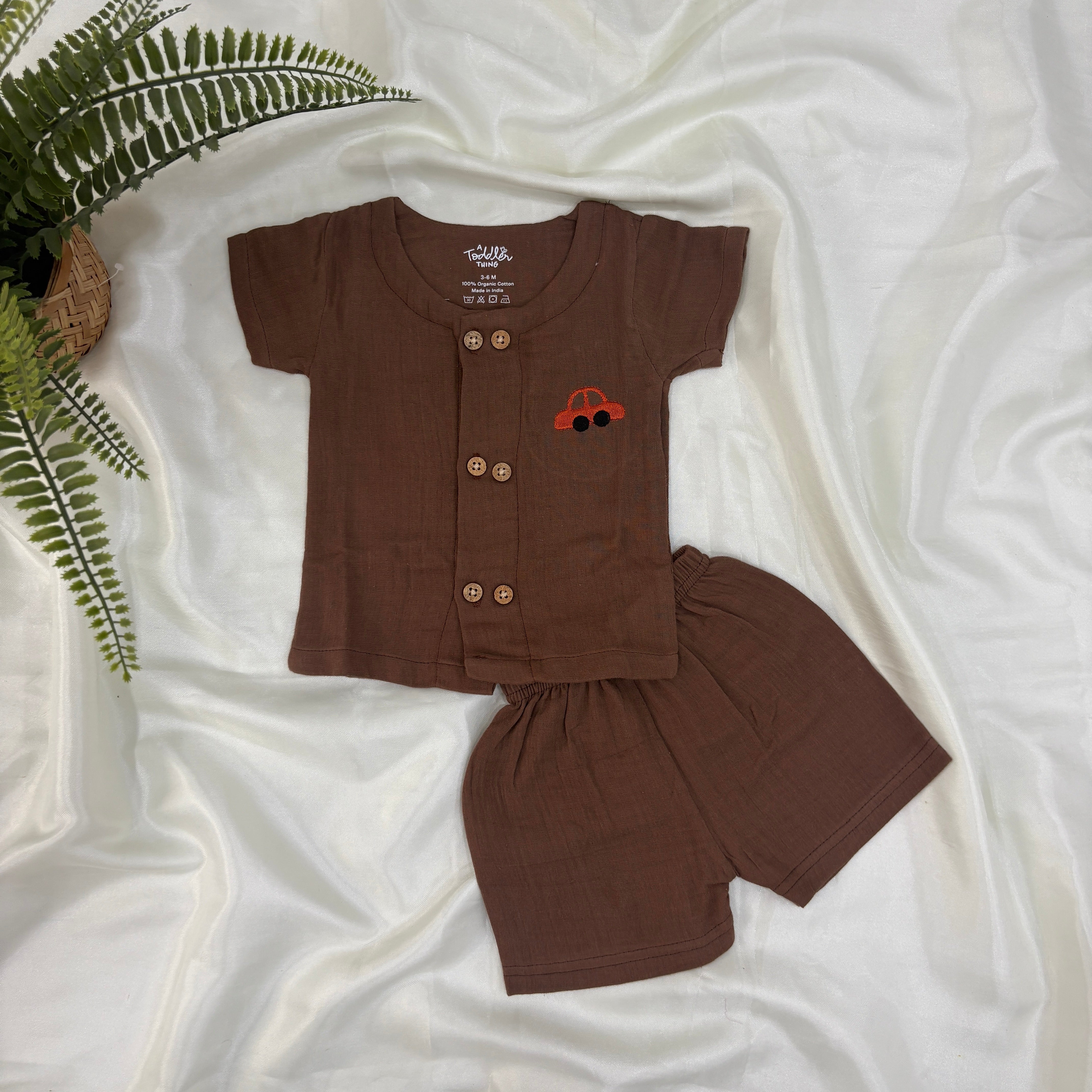 Toffee Wheels - Muslin Co-ord Set