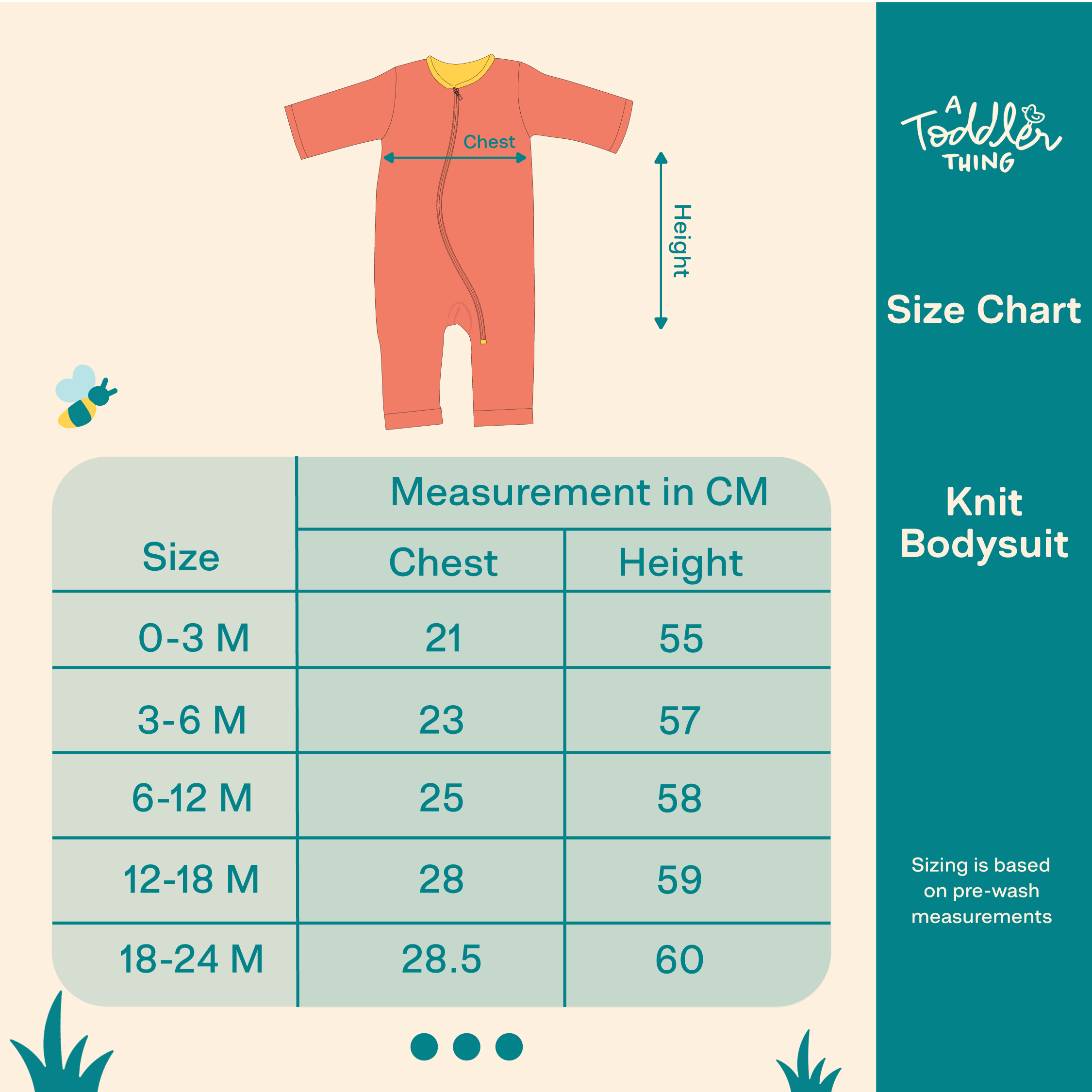 Hoppy Hug - Knit Bodysuit