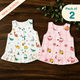 Sugar Stone - Muslin Sleeveless A-Line Frock (Pack of 2)