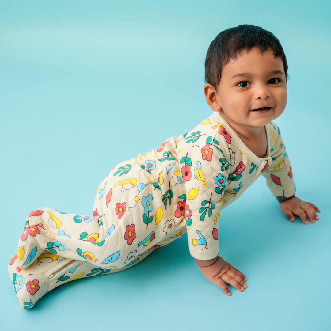 Tiny Tails - Quilted Bodysuit