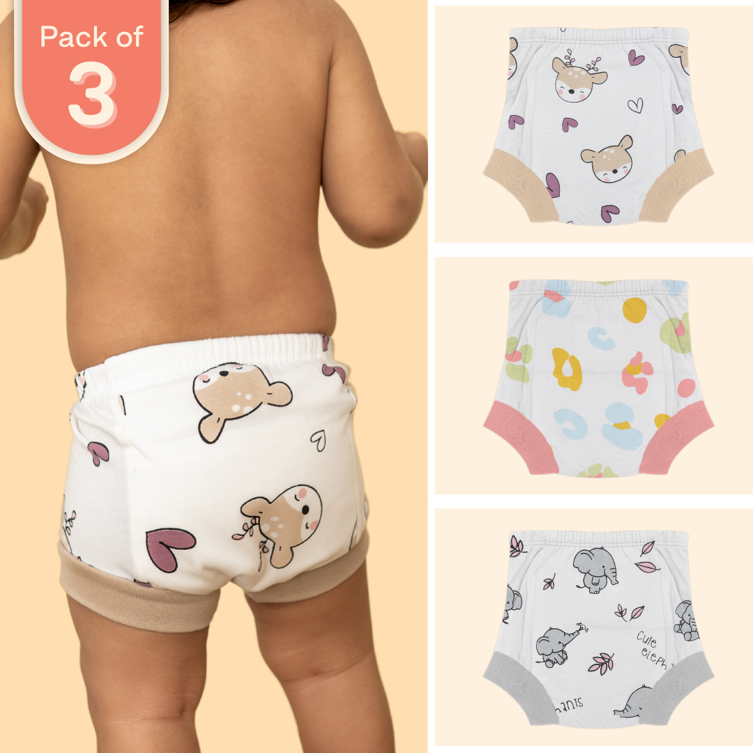 Oh Deer, Big Ears - Ultra Undies 2.0 - Pack of 3