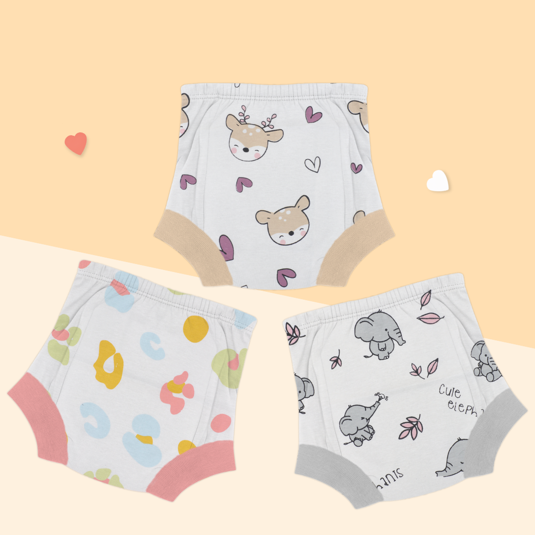 Oh Deer, Big Ears - Ultra Undies 2.0 - Pack of 3